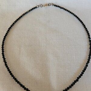 New Micro Spinel Beaded necklace